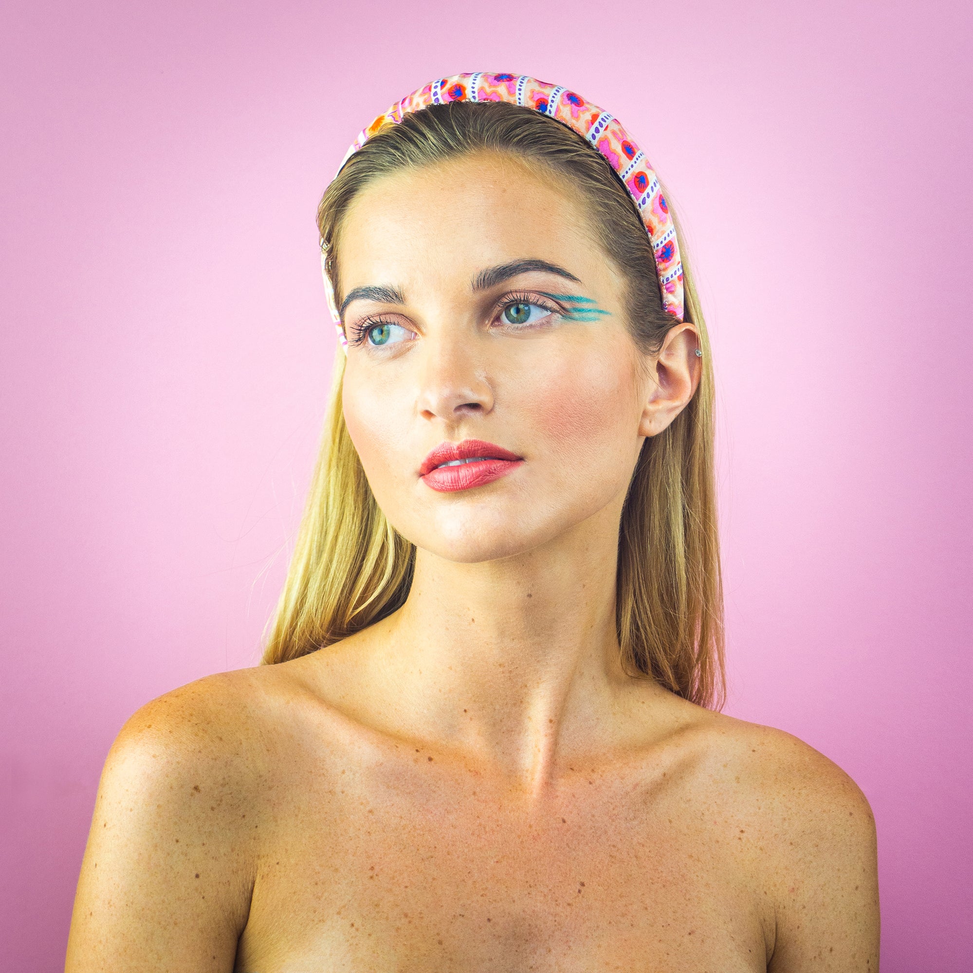 Hedvábná čelenka SAKUROVÁ